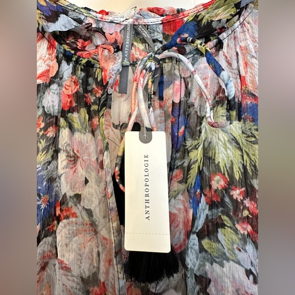 Anthropologie Two Piece Floral Dress, Medium - Picture 2 of 2